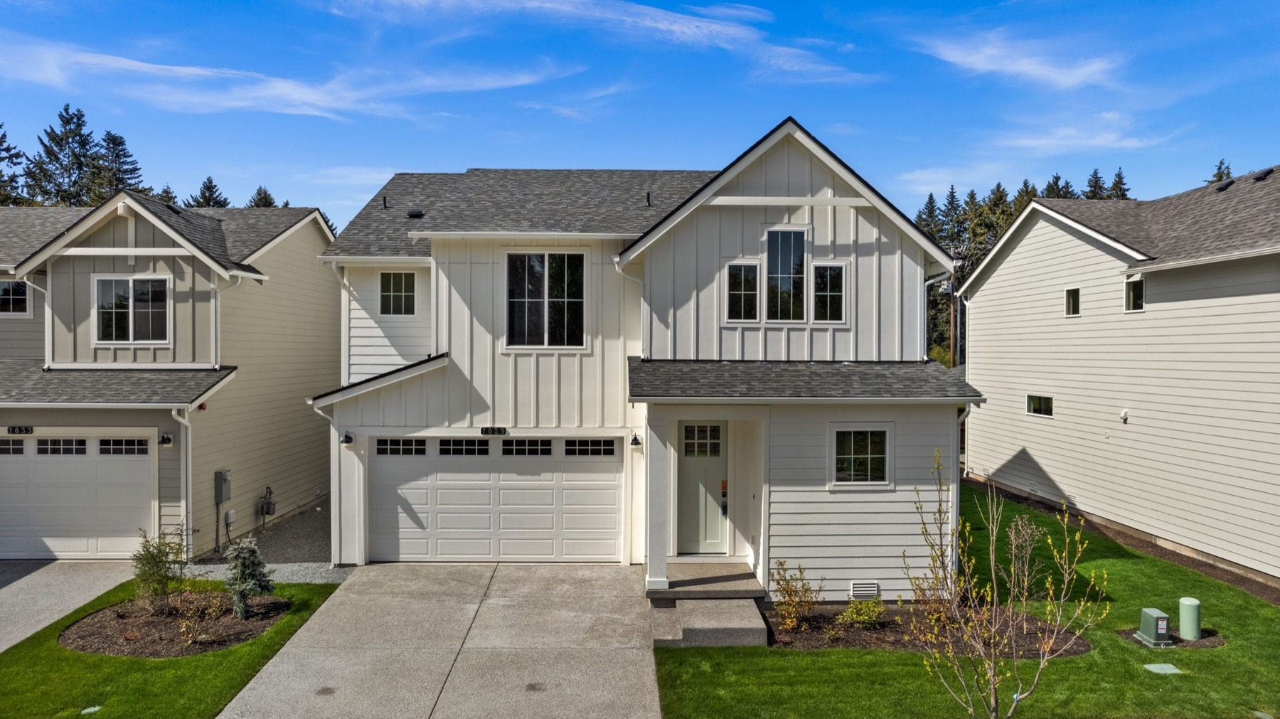 Streetscape at Evelyn Heights